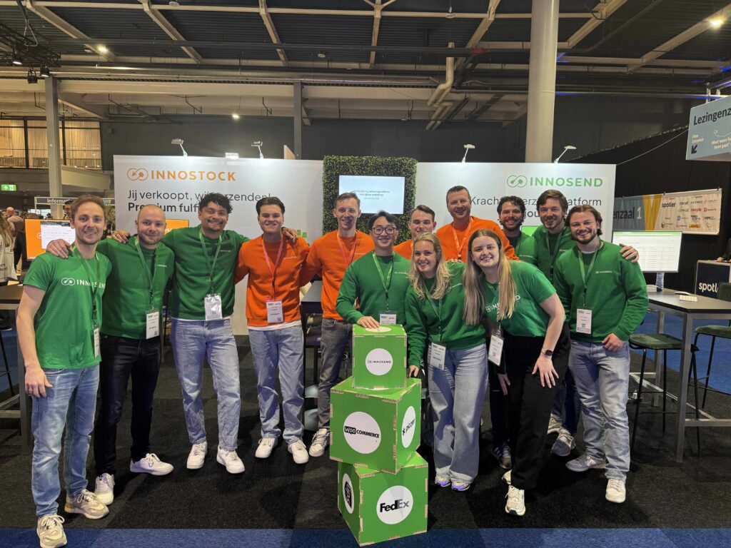 teamfoto van innosend en innostock